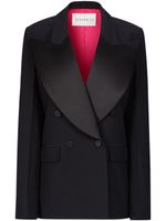 Nina Ricci blazer Cady à simple boutonnage - Noir