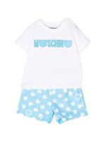 Moschino Kids ensemble à design bicolore - Blanc - thumbnail