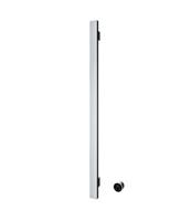 Hotbath &MORE set van 1 rails RASV135 SQUARE135 cm met separate schakelaar en inbouw element Chroom (RASV135-1CR)