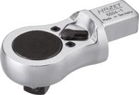 HAZET Insteek-omschakelratel 6604-1 · 14 x 18 mm insteekvierkant massief · 1/2 inch (12,5 mm) vierkant massief · Lengte: 81 mm