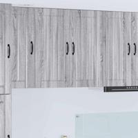 Keukenkast Grijs Sonoma 80 x 31 x 80 cm Bewerkt hout