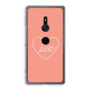 Best heart: Sony Xperia XZ2 Transparant Hoesje