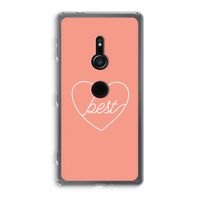 Best heart: Sony Xperia XZ2 Transparant Hoesje