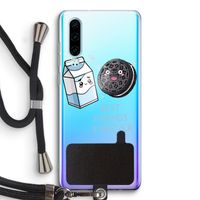 Best Friend Forever: Huawei P30 Transparant Hoesje met koord