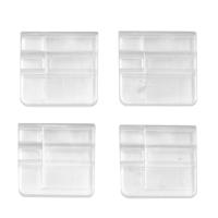 Superfish Qubiq 60 Dekruit Clips Set van 4 - Perfecte Pasvorm & Veilige Aquarium Ondersteuning
