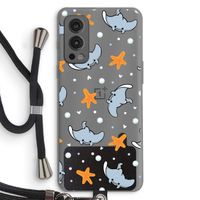 Manta: OnePlus Nord 2 5G Transparant Hoesje met koord