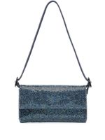 Benedetta Bruzziches sac en jean Vitty La Mignon à strass - Bleu - thumbnail