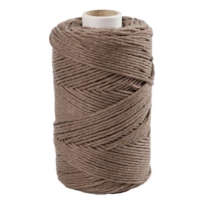 Creativ Company Macrame koord lichtbruin, 198m