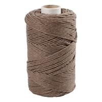 Creativ Company Macrame koord lichtbruin, 198m