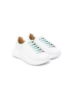 Philipp Plein Junior Leren sneakers - Wit - thumbnail