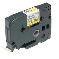 Gelamineerde Tape voor Labelmakers Brother TZE631 8 m Blauw Zwart/Geel