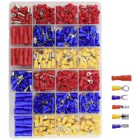 TRU COMPONENTS TC-12888380 Assortiment kabelschoenen 0.5 mm² - 2.5 mm² 500 stuk(s)