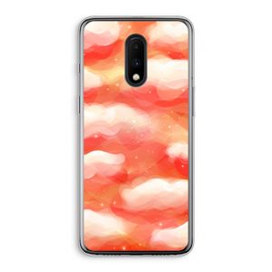 Lichte Wolken: OnePlus 7 Transparant Hoesje