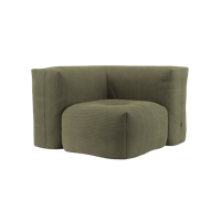 Soft Sofa Indoor - Corner - Olive - SACKit