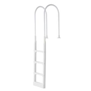 VEVOR Zwembadladder 4-treden 2 leuningen 136kg Zwembadinstap voor 122-137cm zwembaden