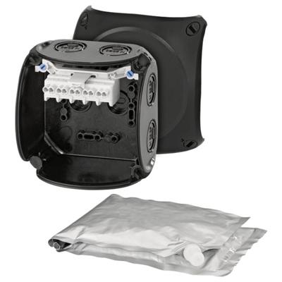 Hensel 62000100 Verdeeldoos Halogeenvrij, Verzegelbaar, Weerbestendig (l x b) 104 mm x 104 mm 1 stuk(s)