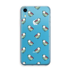 Vogeltjes: iPhone XR Transparant Hoesje