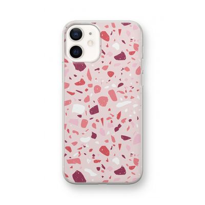 Terrazzo N°15: iPhone 12 mini Transparant Hoesje