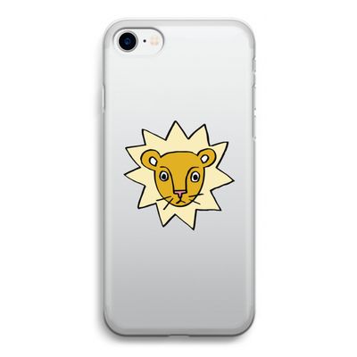 Kleine leeuw: iPhone SE 2020 Transparant Hoesje