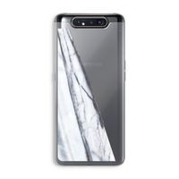 Gestreepte marmer: Samsung Galaxy A80 Transparant Hoesje Gestreepte marmer: Samsung Galaxy A80 Transparant Hoesje