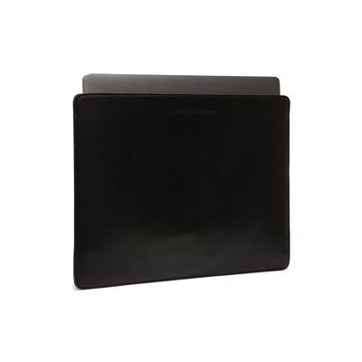 Chesterfield - Miami Lederen Laptop sleeve hoes 15 inch - Zwart