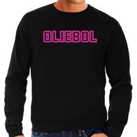 Foute Kersttrui/sweater voor heren - oliebol - roze - oliebollen - kerst/nieuwjaar