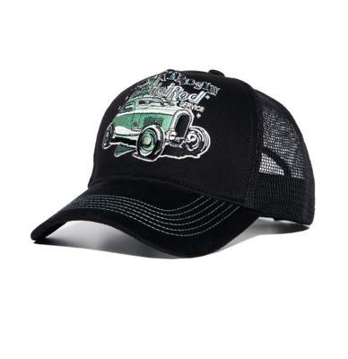 King Kerosin Pick Up 50 Hot Rod Service Trucker Cap Black