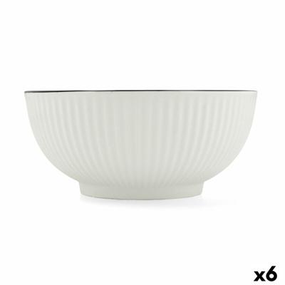Aperitiefschaaltje Quid Gastro Black Wit Zwart Keramisch (6 Stuks)