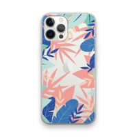 Tropisch: iPhone 12 Pro Max Transparant Hoesje