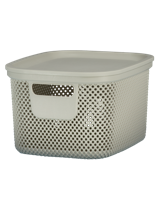 Opbergdoos met deksel - Grijs