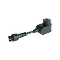 Connector - Type M (Male) - IP44 Waterdicht - Zwart