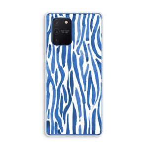 Blauwe nerven: Samsung Galaxy Note 10 Lite Transparant Hoesje