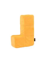 ItemLab Stackable Plush Collectible Block L orange Decoratief kussen
