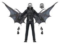 Ghost Ultimates! Wave 06 Action Figure Papa V Perpetua (Bat Wings) 18 cm