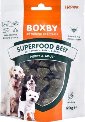 Proline Boxby Superfood beef 120 gram - Gebr de boon