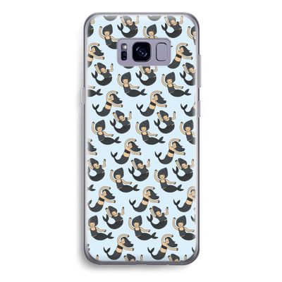 Zeemeermin: Samsung Galaxy S8 Plus Transparant Hoesje