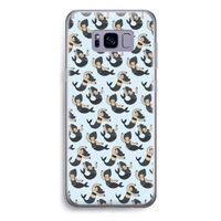 Zeemeermin: Samsung Galaxy S8 Plus Transparant Hoesje