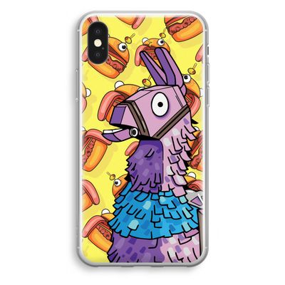 Loot Burger: iPhone X Transparant Hoesje