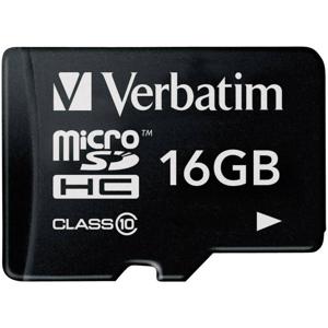 Verbatim Premium microSDHC-kaart 16 GB Class 10