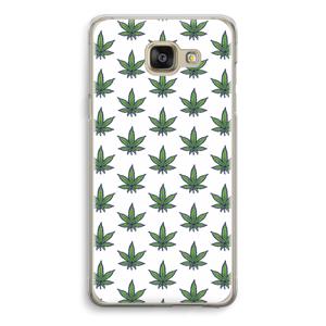 Weed: Samsung Galaxy A5 (2016) Transparant Hoesje