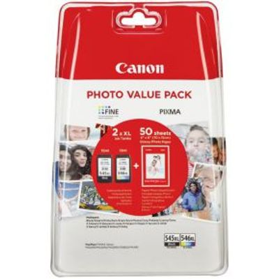 Canon PG-545 XL / CL-546 XL Photo Value Pack GP-501 50 bl.