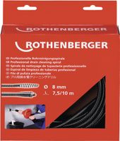 Rothenberger Spiraalgereedschap | lengte 7,5 m spiraal d. 8 mm met gereedschapskoppeling en kern | 1 stuk - 72425 72425 - thumbnail