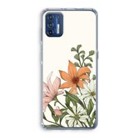 Floral bouquet: Motorola Moto G9 Plus Transparant Hoesje