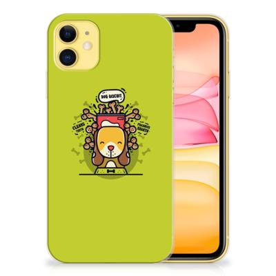 Apple iPhone 11 Telefoonhoesje met Naam Doggy Biscuit Apple iPhone 11 Telefoonhoesje met Naam Doggy Biscuit