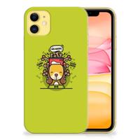 Apple iPhone 11 Telefoonhoesje met Naam Doggy Biscuit