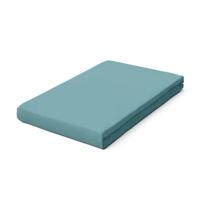 Schlafgut Schlafgut Pure Jersey Hoeslaken M - 120x200 - 130x220 467 Petrol Mid