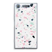 Terrazzo N°3: Sony Xperia XZ1 Transparant Hoesje