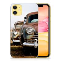Apple iPhone 11 | Siliconen hoesje | met foto Vintage Auto