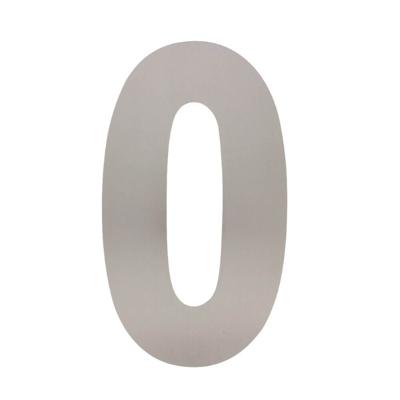 Intersteel Huisnummer 0 XXLNumbra 50cm RVS - 0035.402120