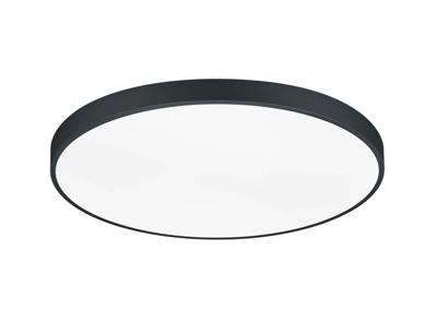 Trio Zwarte plafonniereWaco Ø 75cm - 627417532